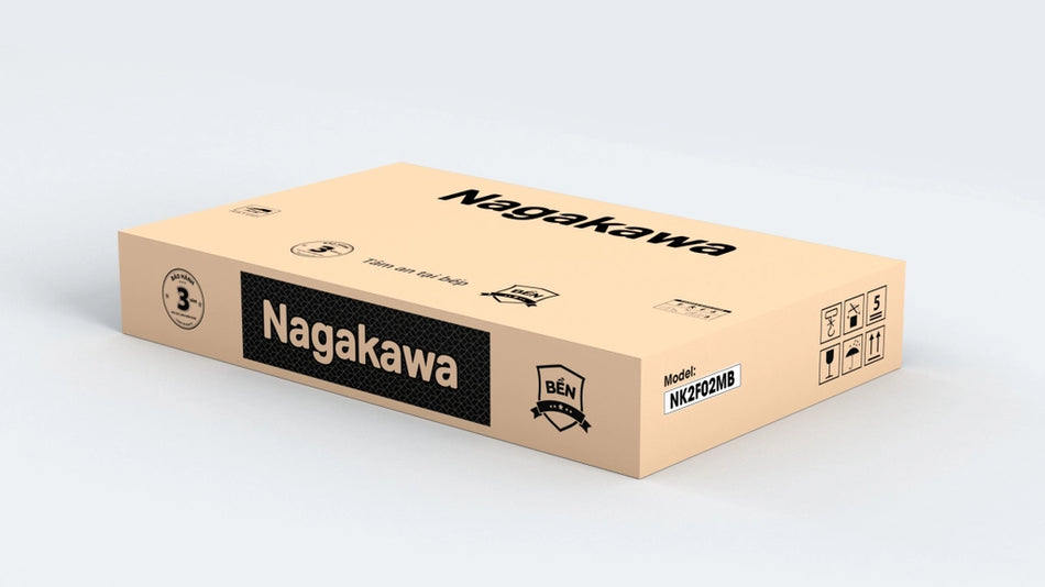 Bếp Từ Hồng Ngoại Nagakawa NK2F02MB 2 Vùng Nấu