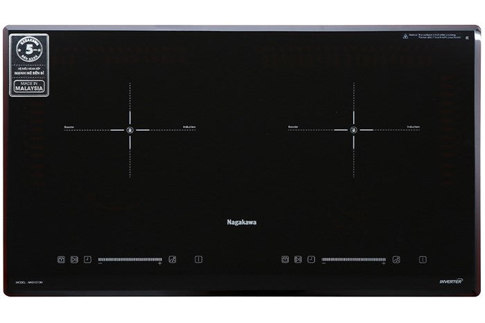 Bếp Từ Nagakawa NAG1213M 2 Vùng Nấu