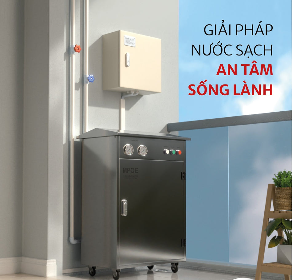 Máy Lọc Nước Đầu Nguồn Cleansui MPOE-S4 Màn Hình Điều Khiển Cảm Ứng