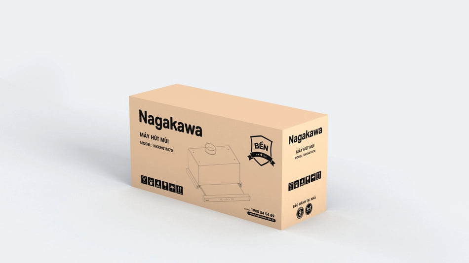 Máy Hút Mùi Nagakawa NKKH01M70 Âm Tủ 70cm