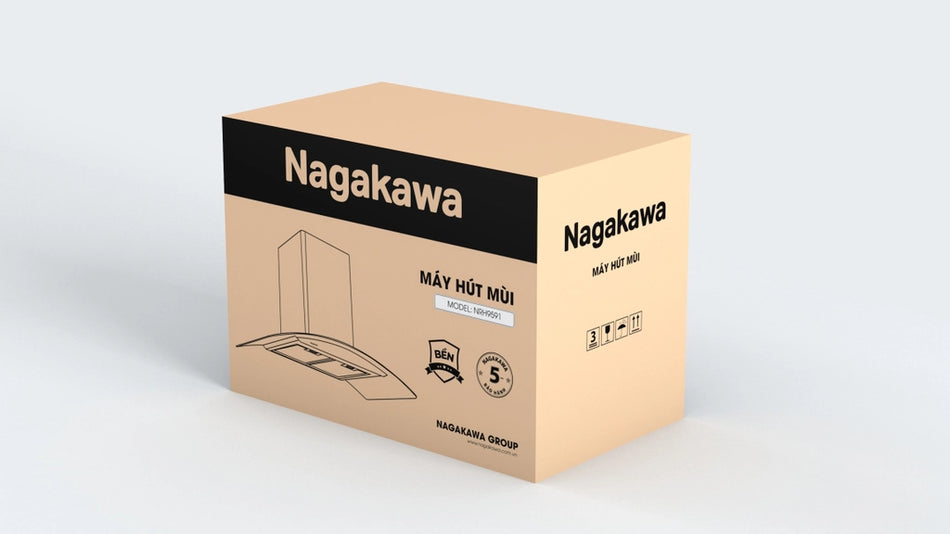 Máy Hút Mùi Nagakawa NRH9591 Áp Tường