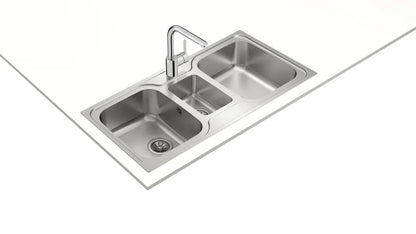 Chậu Rửa Teka Classic 2½B 10119080 2 Hộc Lớn 1 Hộc Nhỏ 1000x500 mm