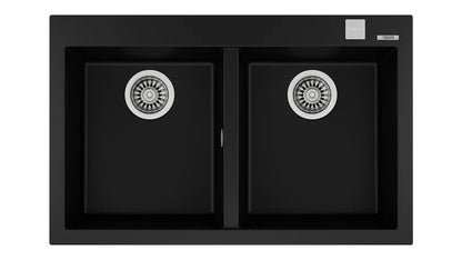 Chậu Đá Rửa Chén Teka ForSquare 2B 790 TG 115260016 115260014 2 Hộc 790x500 mm