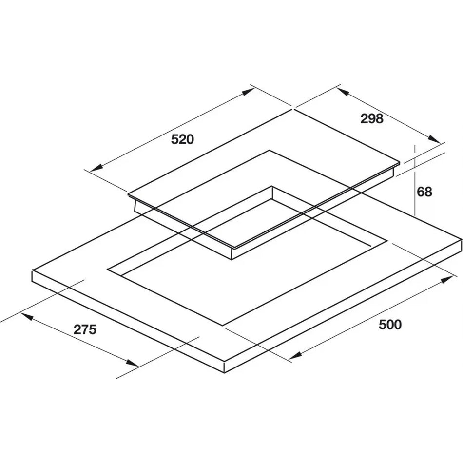 Bếp Từ Hafele HC-I302B 536.01.670 2 Vùng Nấu