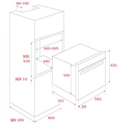 Lò Hấp Kết Hợp Nướng Teka HLC 847 SC 40589020 Lắp Âm