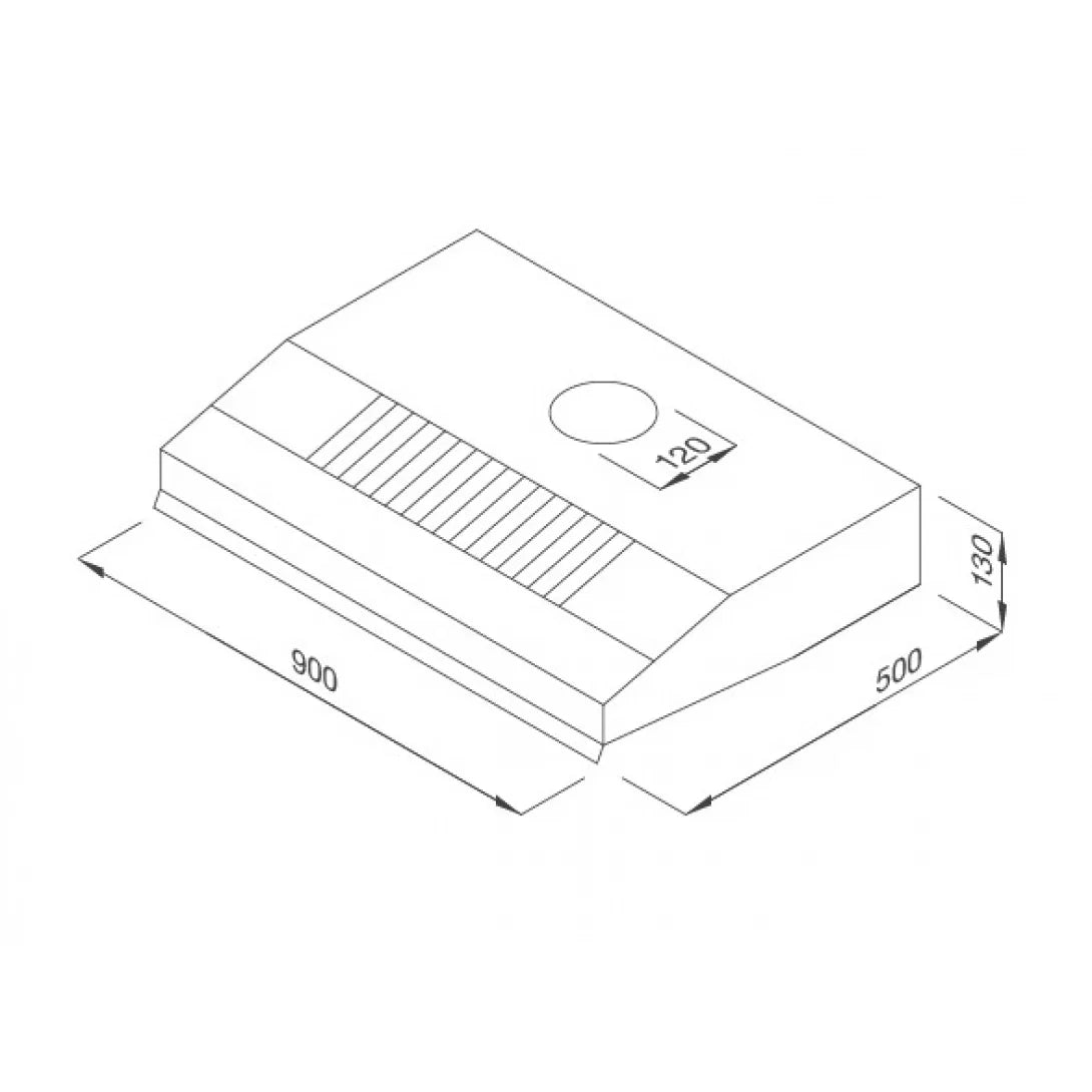 Máy Hút Khói Khử Mùi Malloca H342.9 TC Cổ Điển