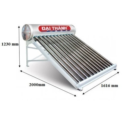 Bình Nước Nóng Năng Lượng Mặt Trời Đại Thành 240L 70 VIGO SUS 316