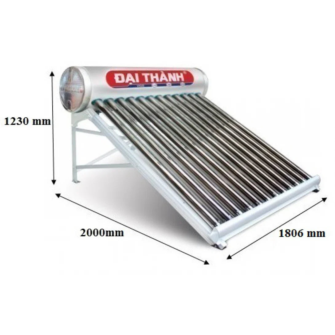 Máy Nước Nóng Năng Lượng Mặt Trời Đại Thành 270L-70 VIGO SUS 316