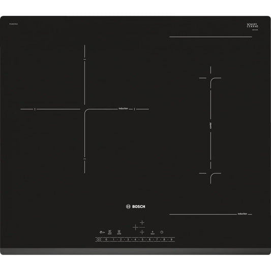 Bếp Điện Từ Bosch PVJ611FB5E 3 Vùng Nấu Từ Serie 6 - Bếp Việt Pro
