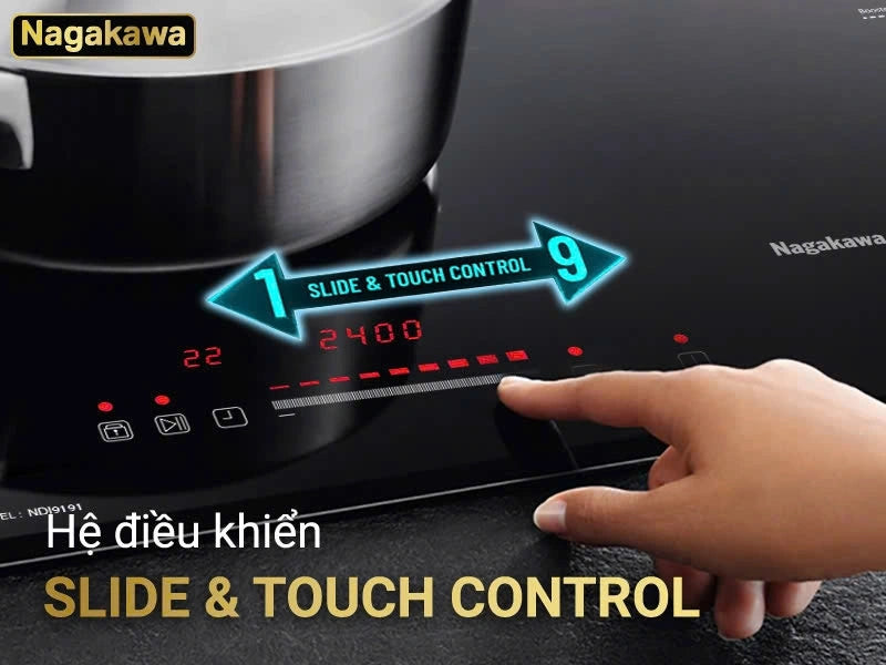 Bếp Từ Nagakawa NDI9191 2 Vùng Nấu