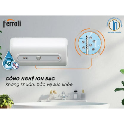 Máy Nước Nóng Ferroli QQ AG+ 30L Gián Tiếp 2500W