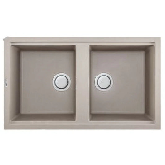 Chậu Đá Rửa Chén Malloca TORTORA G-45043 Hai Hộc