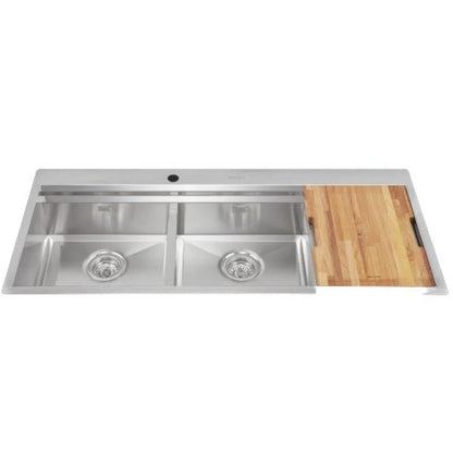 Chậu Rửa Chén Bát Malloca MS 1162R Inox 304