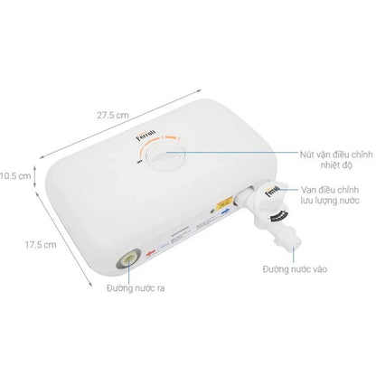 Máy Nước Nóng Ferroli RITA FS-4.5TM Trực Tiếp 4500W ( Có Tay Sen ）