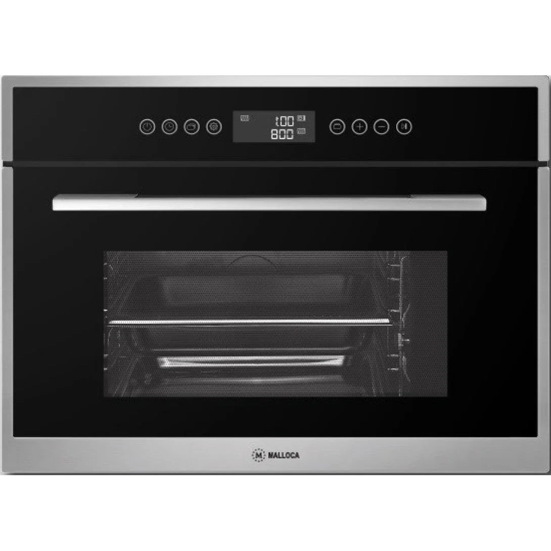 Lò Hấp Malloca MST35-IX03 Âm Tủ Kính Đen 35L