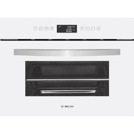 Lò Hấp Malloca MST35-IX03 Âm Tủ Kính Trắng 35L