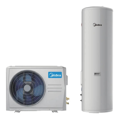 Máy bơm nhiệt Midea MHW-F30WN1E + MT-200R30 Split 200L