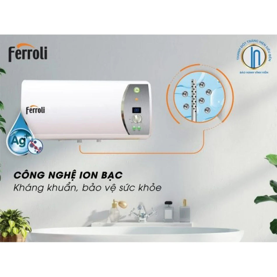 Máy Nước Nóng Ferroli Verdi Ag+ 20L Gián Tiếp 3 Công Suất