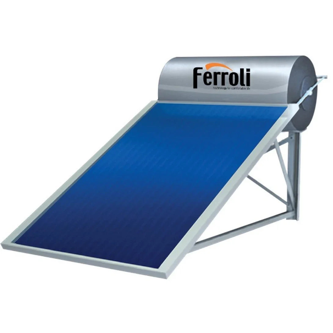 Máy Nước Nóng Năng Lượng Mặt Trời Ferroli Ecotop 150L Tấm Phẳng