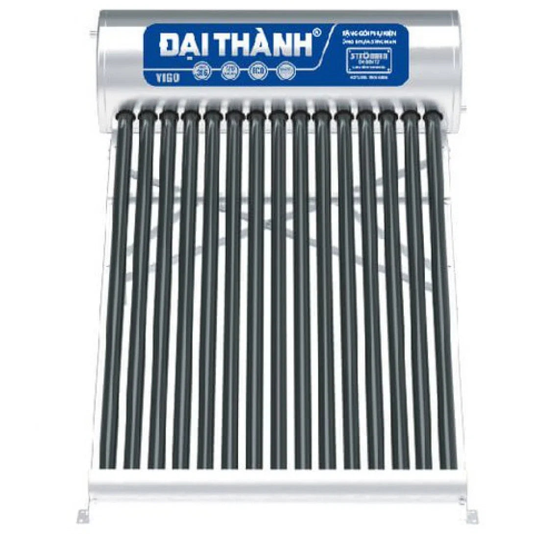 Bình Nước Nóng Năng Lượng Mặt Trời Đại Thành 150L 70 VIGO SUS 316