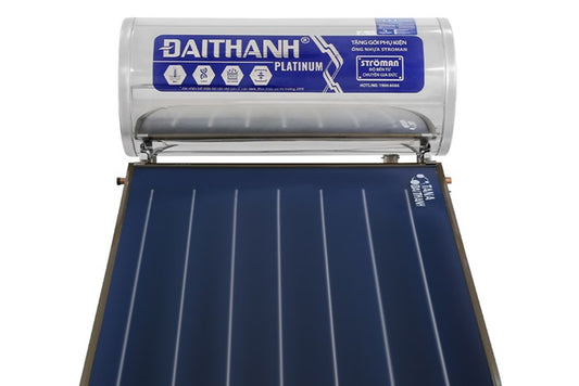 Máy Nước Nóng Năng Lượng Mặt Trời Đại Thành Platinum 150 Lít Tấm Phẳng