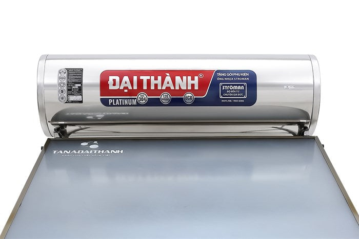Máy Nước Nóng Năng Lượng Mặt Trời Đại Thành Platinum 220 Lít Tấm Phẳng