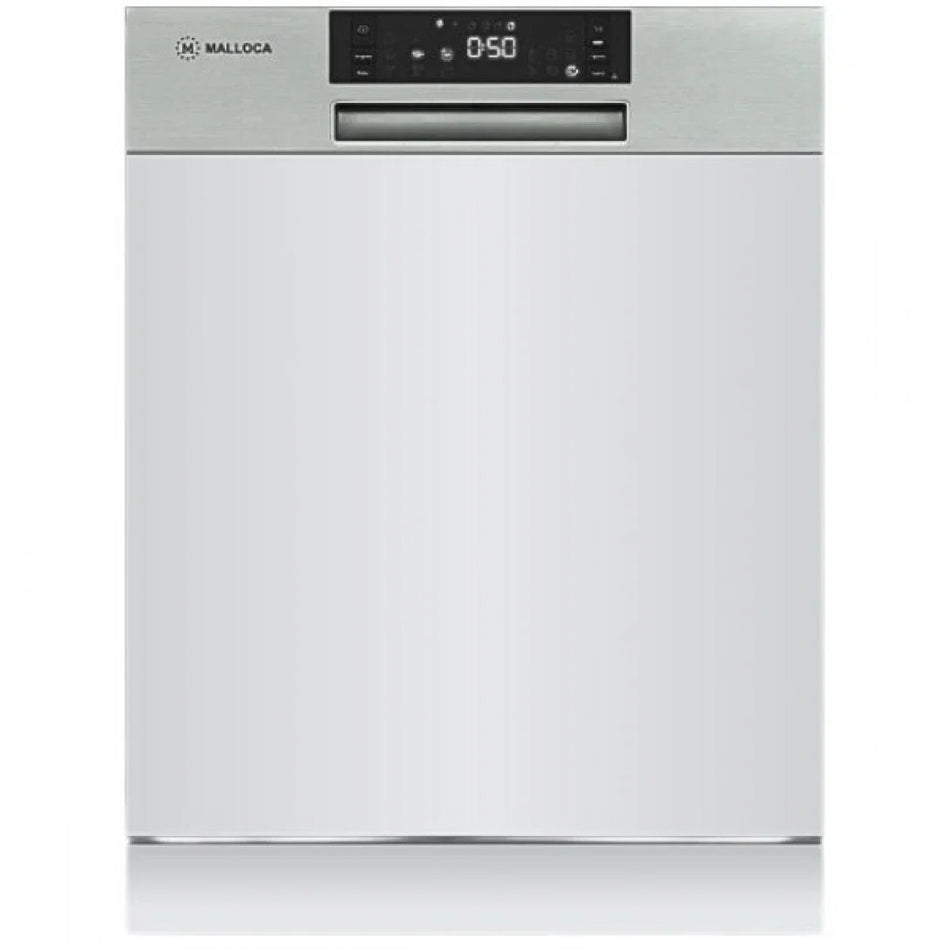 Máy Rửa Chén Malloca MDW14-S08SI Bán Âm Tủ