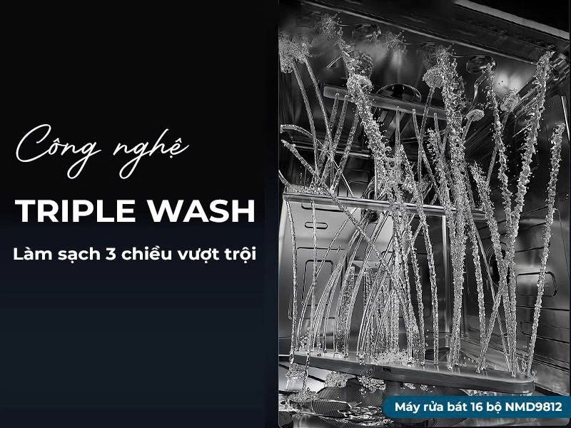 Máy Rửa Chén Nagakawa NMD9812 Độc lập 16 Bộ
