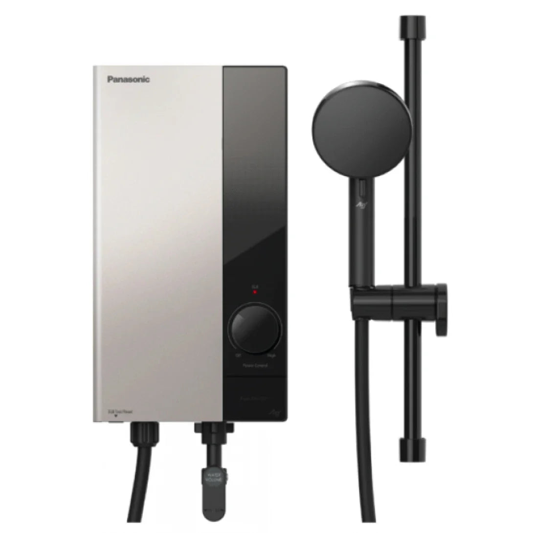 Máy Nước Nóng Panasonic DH-4US1VS Trực Tiếp Màu Đen Không Bơm 4500W