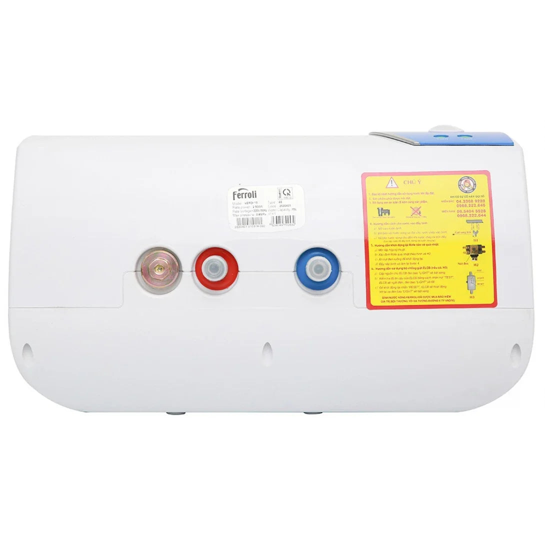 Máy Nước Nóng Ferroli Verdi Ae 30L Gián Tiếp 3 Công Suất