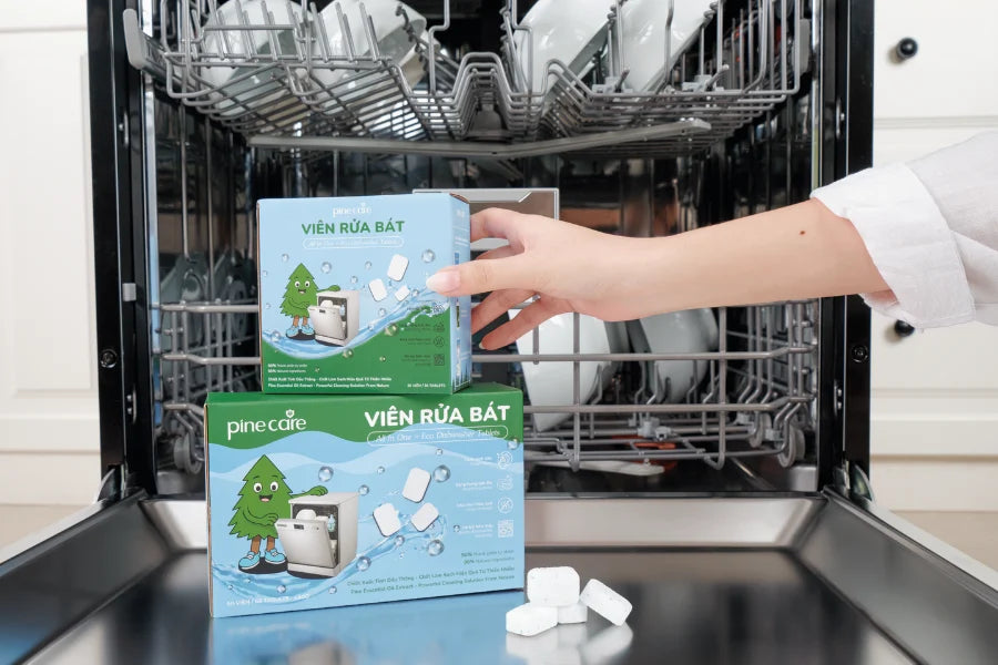Viên Rửa Bát Hữu Cơ Pine Care