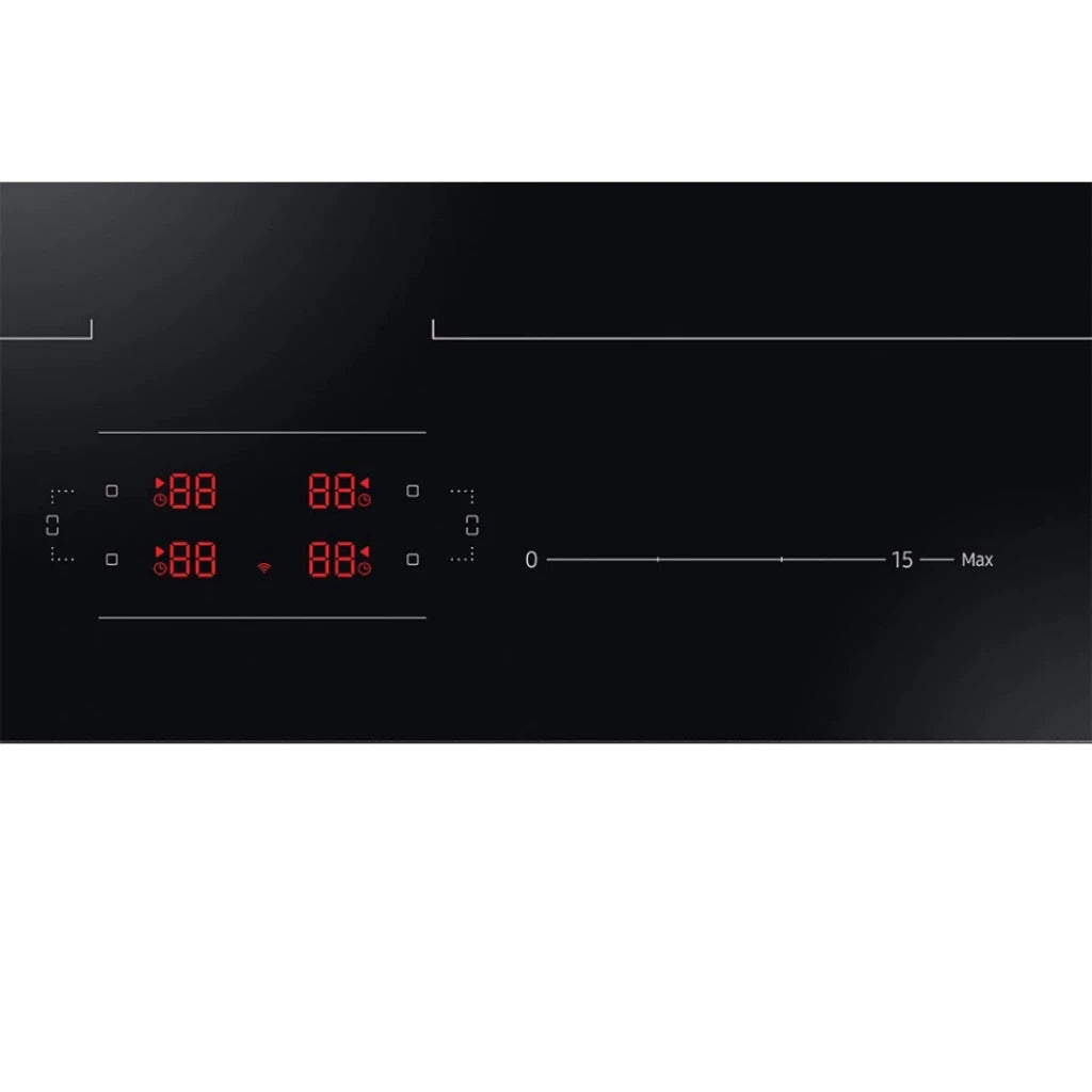 Bếp từ Samsung Bespoke NZ64B5066FK/SV với vùng nấu linh hoạt Dual Flex Zone