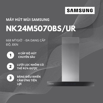 Máy Hút Mùi SAMSUNG NK24M5070BS/UR